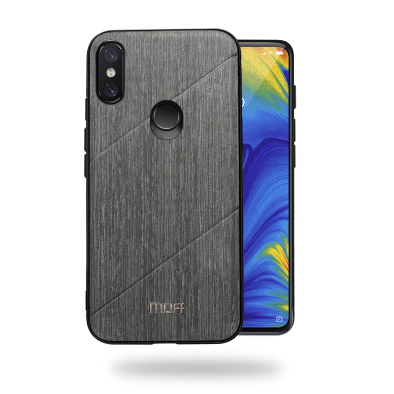 black MOFi чехол для xiaomi mi x 3, задняя крышка, защитный чехол для mi x3, чехол для xiaomi mi 3, чехол - Цвет: black