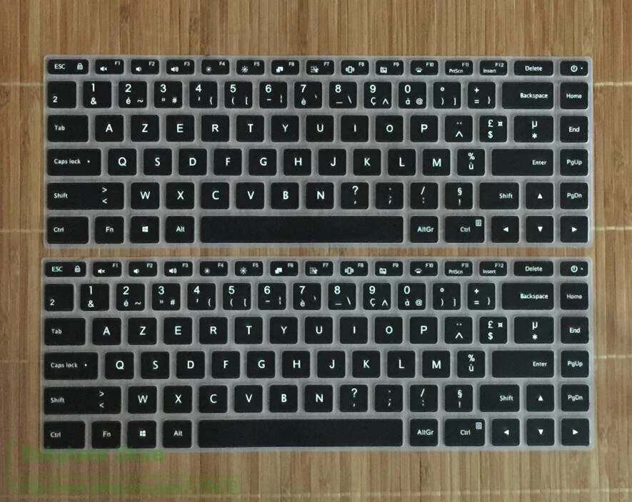 Силиконовая защитная накладка на клавиатуру для Xiaomi Mi Notebook Pro 15 6 дюйма 2 шт.|Чехлы
