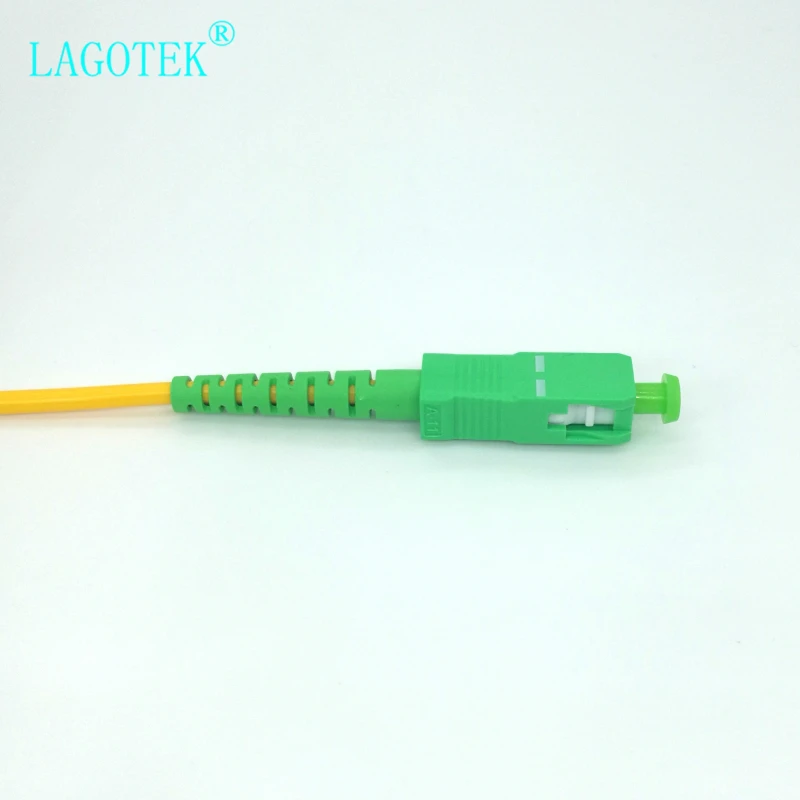 10PCS/bag SC APC 3M Simplex mode fiber optic patch cord Cable SC APC 2.0mm or 3.0mm FTTH fiber optic jumper cable