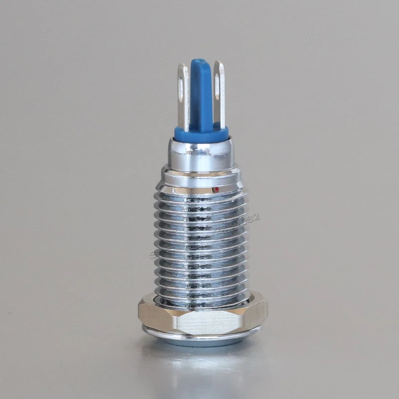 Светодиодный металлический индикатор 10 мм 12 В 24 220 В|indicator light|signal lamp220v led indicator |
