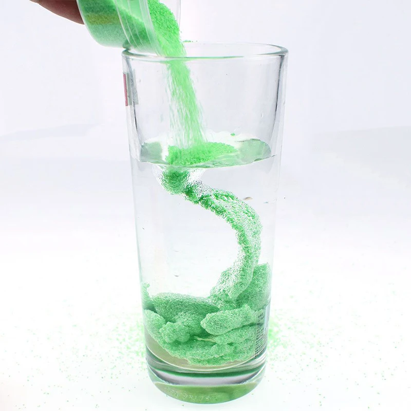 45G DIY Not Wet Magic Sand Non-Toxic Handmade Toys Children Education Toys Novelty Color Magic Space Sand Funny Boys Girls Toys