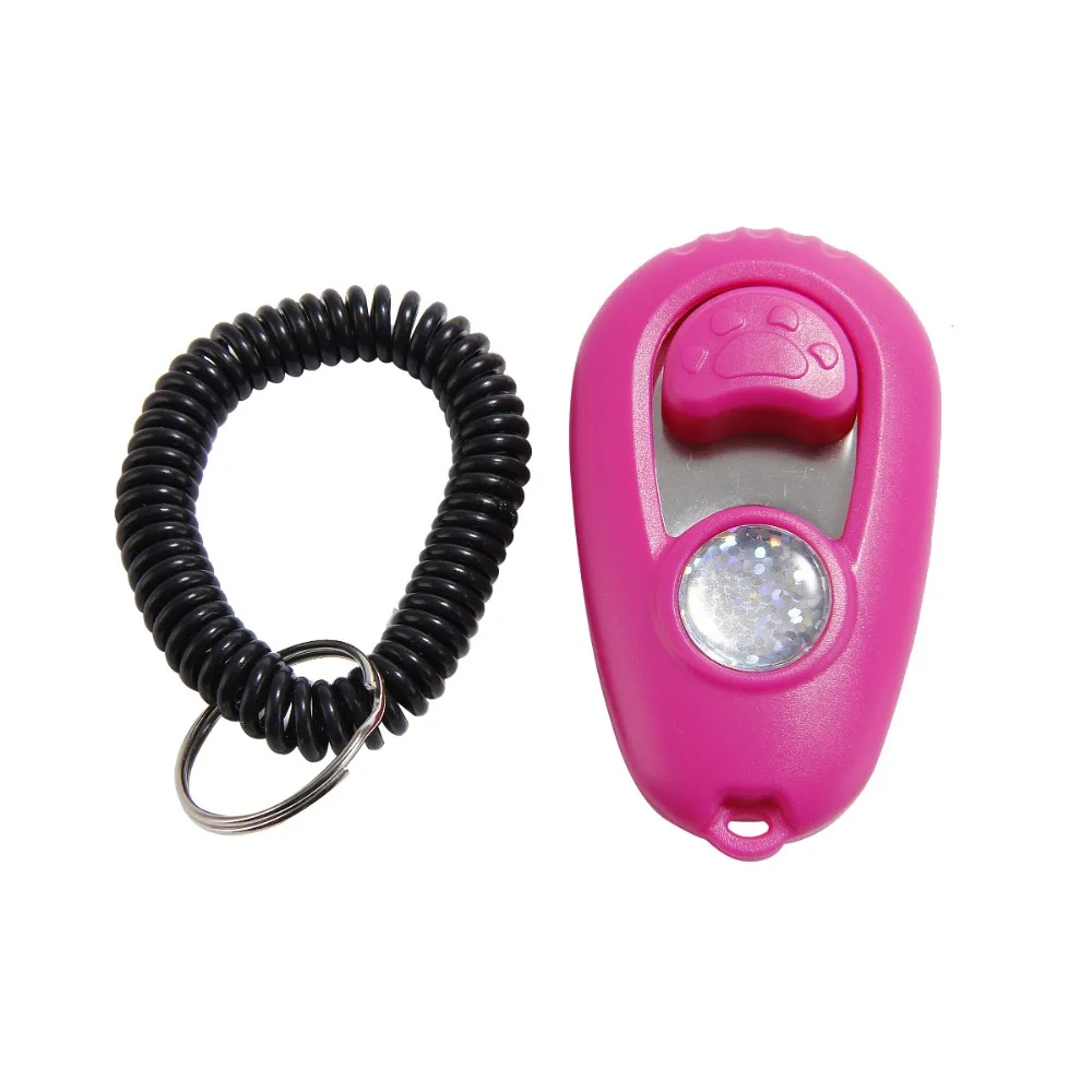 Универсальный для собак кошек щенков Clicker тренировка выносливости Кнопка тренер