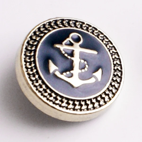 XH3637 sisters sibling Anchor HOPE металлическая 18 мм Кнопка ювелирные изделия - Окраска металла: A