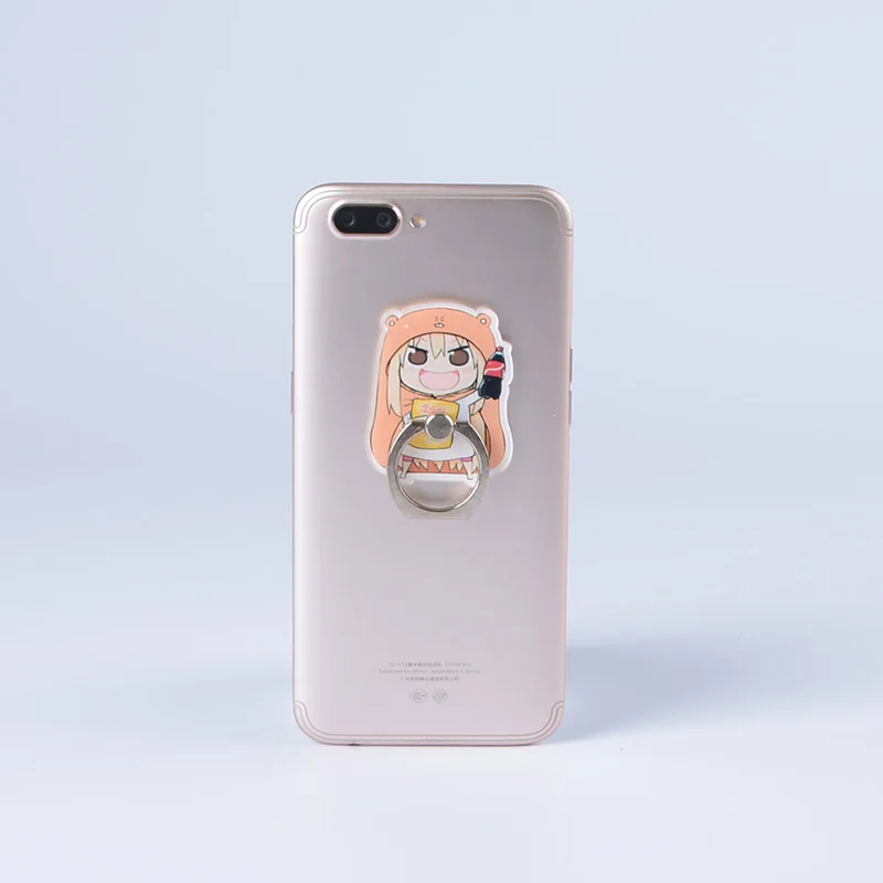 Koteta аниме Himouto Umaru Cham Umaru Chan Doma модель наклейка палец кольцо держатель мобильного телефона милый iphone кольцо подставка - Цвет: UMR-Cola