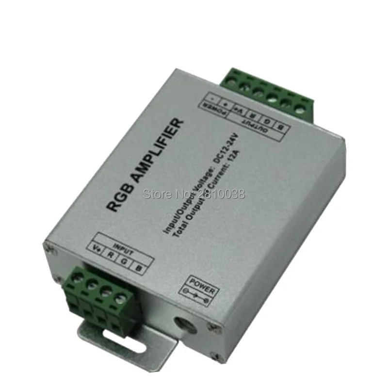 2 шт./лот DC 12 24 в RGB релейный усилитель общий анод 3H полноцветный светодиодный лупа