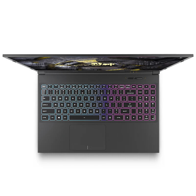 Ноутбук Hasee для игр с подсветкой игровой ноутбук процессором Intel Z7 CT7GK GTX1660Ti 6 ГБ GDDR6