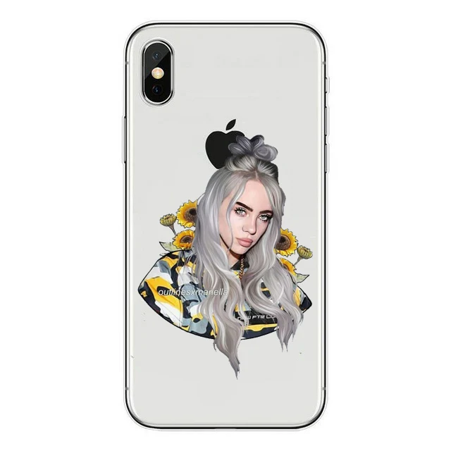 Прекрасный Billie Eilish Khalid Жесткий pc Пластиковый чехол для телефона чехол для iPhone 6 6S 7 8 Plus 5 5S SE X XS MAX XR силиконовый чехол