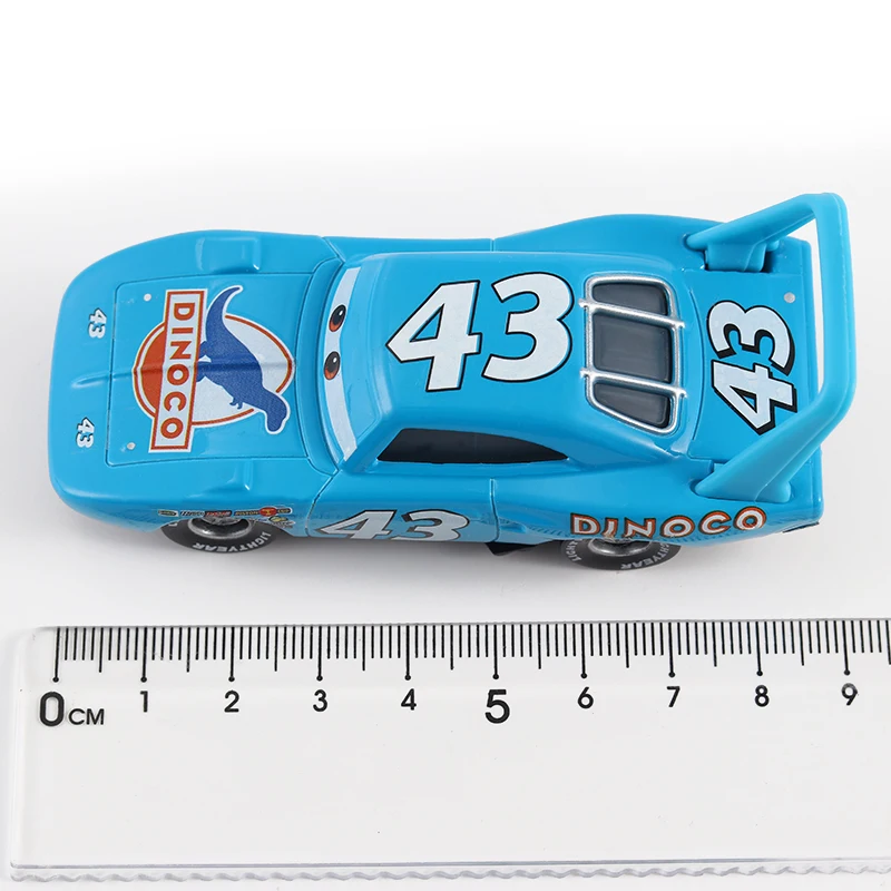 Disney Pixar Cars 3 2 No.43 гоночная команда король металл литья под давлением игрушечный
