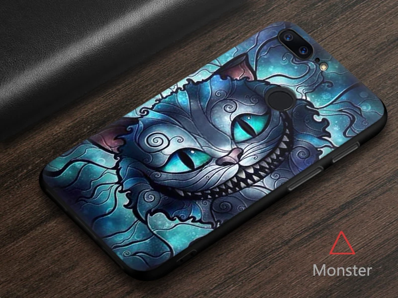 JURCHEN чехол s для One plus 5 T чехол для Oneplus 5 T чехол с матовым мультяшным принтом черный силиконовый чехол для Coque Oneplus 5 T чехол