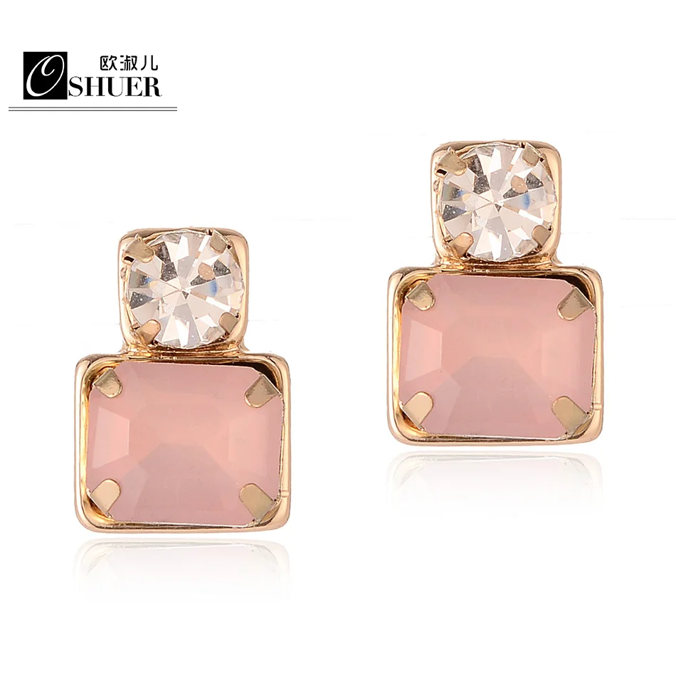 Новые милые стильные хрустальные серьги в виде лебедей для женщин ювелирные