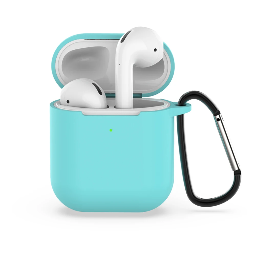 03 Мягкий силиконовый чехол для Apple Airpods 2nd противоударный чехол для Apple AirPods 2 кожухи головных телефонов ультратонкий протектор случае - Цвет: 03