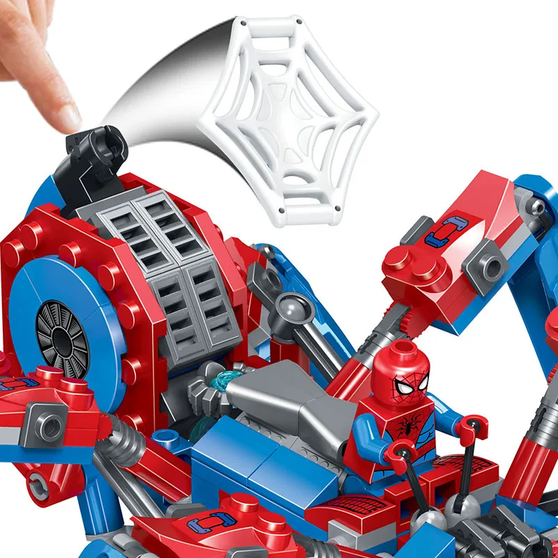 64023 puzzle building blocks Spider-Man. spider good material safe for children smart toys brick | Игрушки и хобби