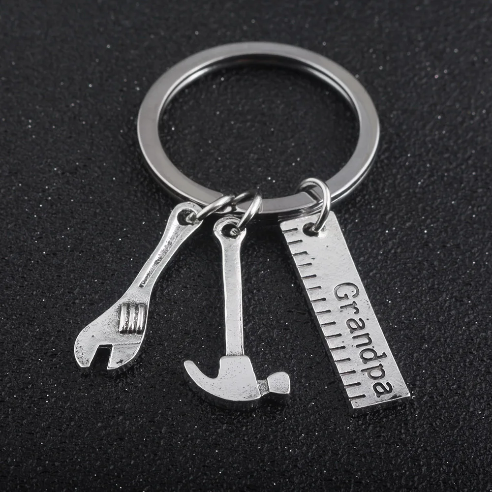 Fashion Coffee machine microscope DNA Jewelry keyring men and women Doctors and nurses jewelry