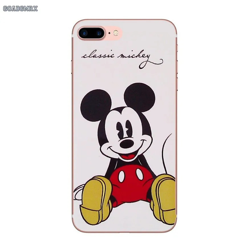 image 7 Для huawei P Smart P8 P9 P10 Lite Y6 Y7 Y9 Prime Y6 Pro мягкие прозрачные чехлы с рисунком Микки Минни - Цвет: image 7