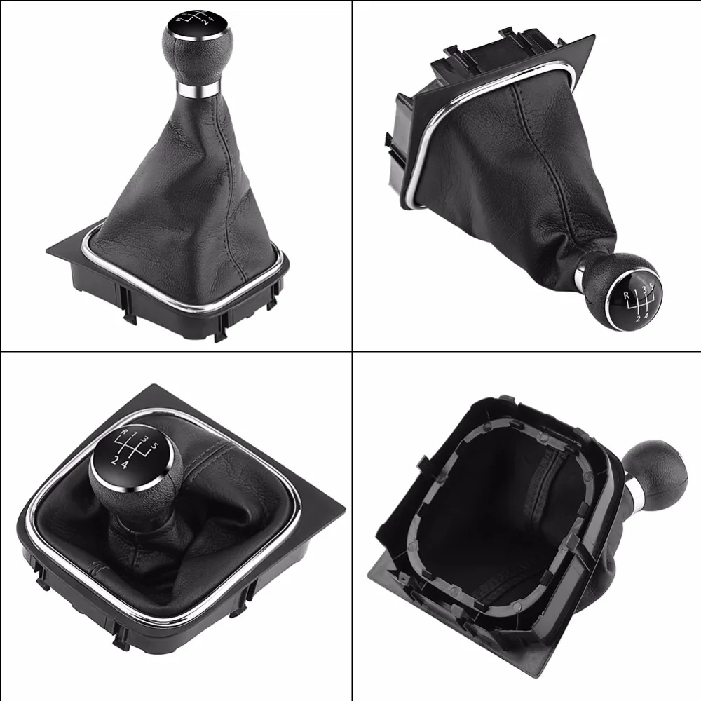 5 скоростей Ручка Переключения рулевого механизма автомобиля Gearstick Gaiter Boot Kit для VW