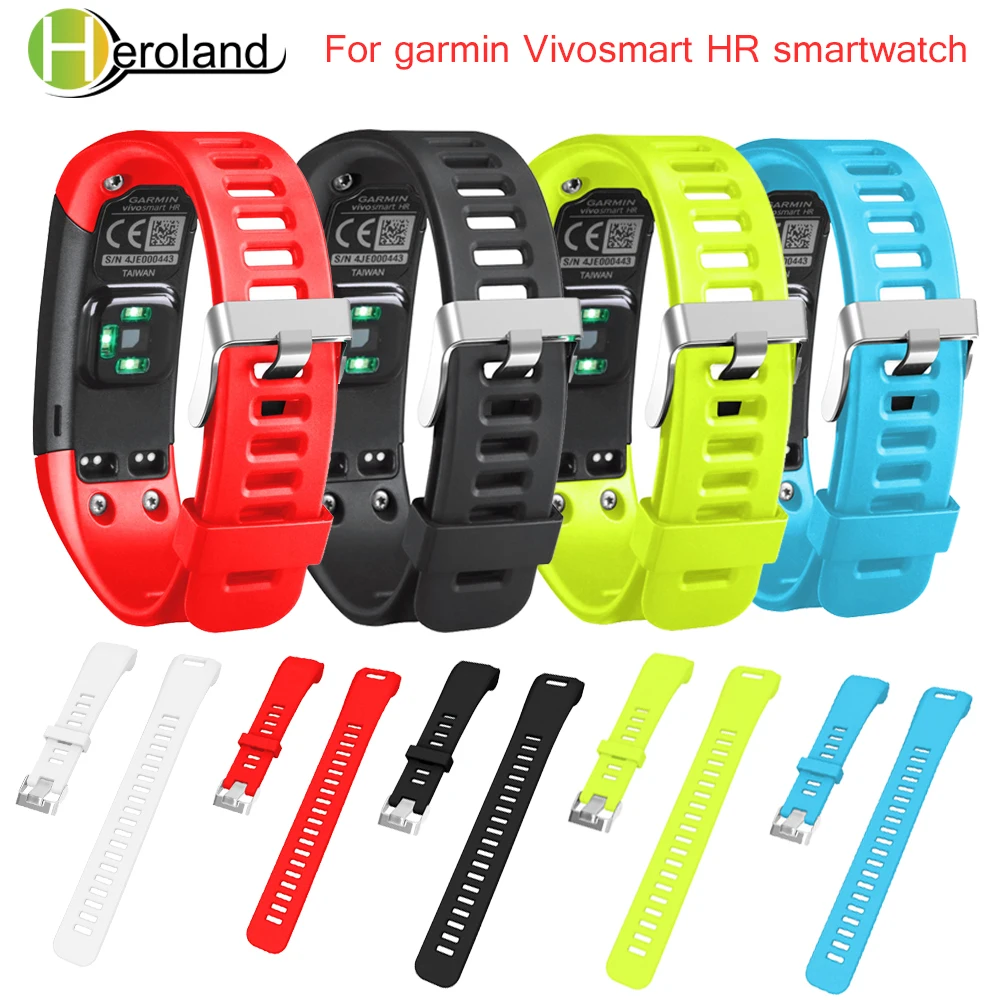 Ремешок сменный силиконовый для смарт часов garmin Vivosmart HR|Ремешки часов| |