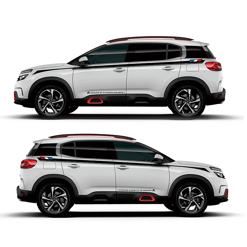 World Datong, автомобильный Стайлинг, Спортивная Автомобильная наклейка для Citroen C5 AIRCROSS Mark Levinson, автомобильные наклейки с обеих сторон