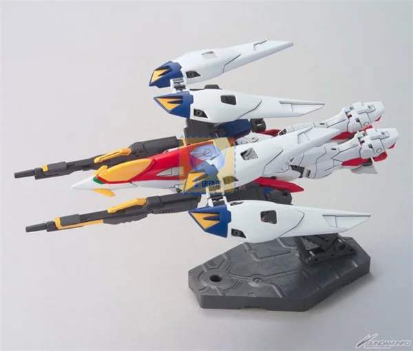 Оригинальный телефон Gundam HG 1/144 модель XXXG 00W0 WING GUNDAM ZERO Mobile Suit детские