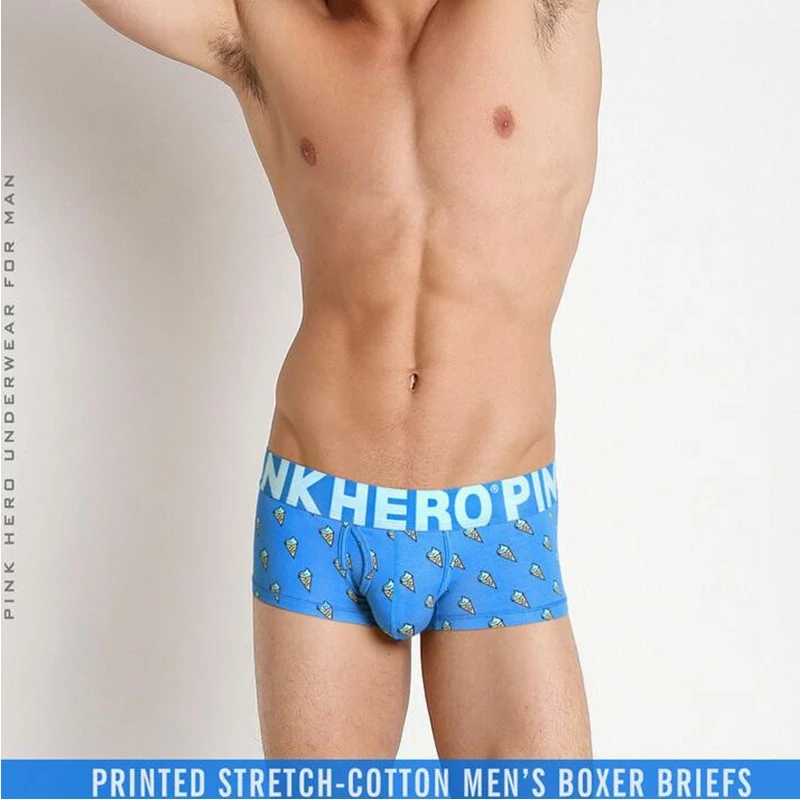 Мужское нижнее белье супер крутое с мультяшным принтом u образная сумка мужское