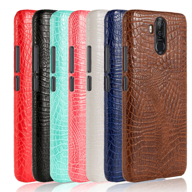 Для Ulefone power 3 чехол для Ulefone power 3S крокодиловая текстура чехол для телефона кожаная задняя крышка для Oukitel K6 Vernee X сумка чехол