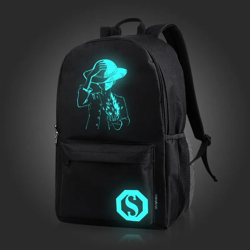 Студенческие светящиеся школьные сумки для подростков мужские и женские