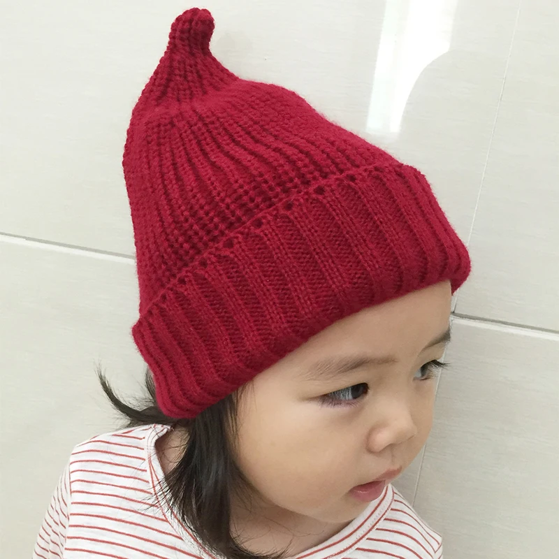 New Girls Boys Hats Women Parent-child Hat Kids Winter Autumn Caps Bonnet Enfant For Children Baby Muts | Детская одежда и обувь