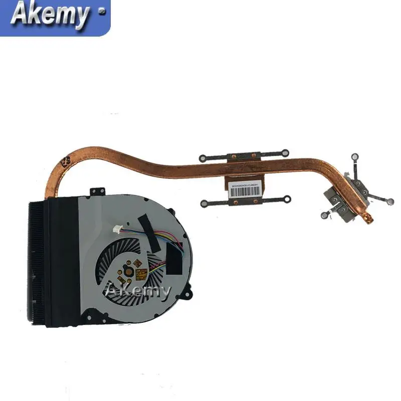Akemy для For Asus X550MD X550MJ X552M X550M ноутбук процессор VGA охлаждающий вентилятор