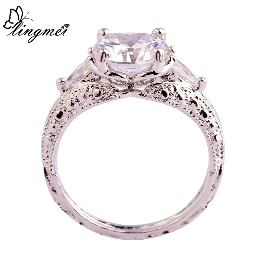 Женское серебряное кольцо с фианитом размеры 6 9/10/11 пар|couple rings|ring womencolorful ring |