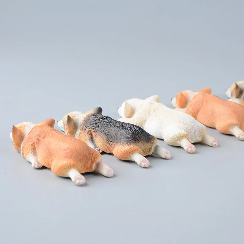 Экшн-фигурка собаки Koteta Corgis игрушки ландшафтный декор куклы-животные подарки для