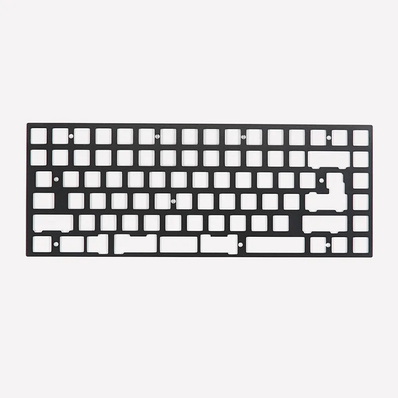 Kbd75 алюминиевая пластина поддержка сплит пробела Совместимость с kbd75v1