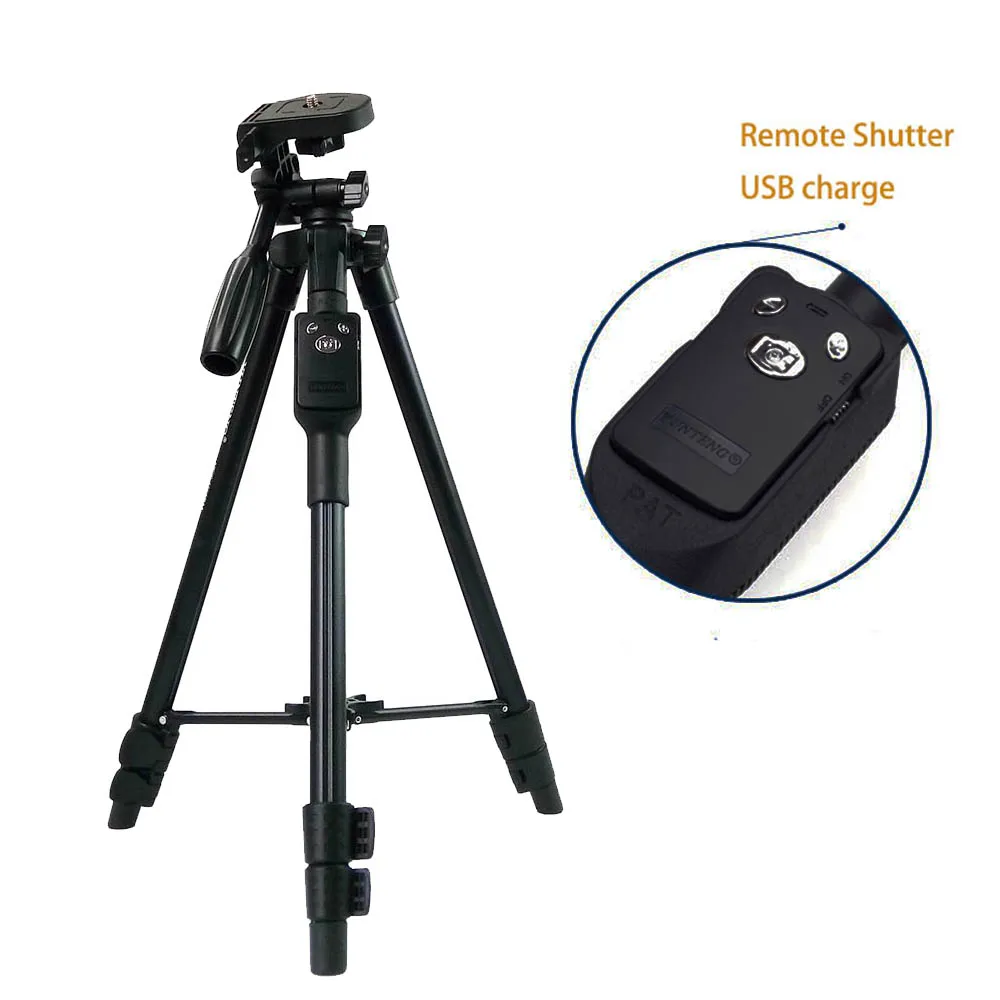 VCT5208 42 120 см легкий штатив для селфи с пультом Bluetooth iPhone 7 6s Plus Samsung Mi Android|selfie tripod|tripod