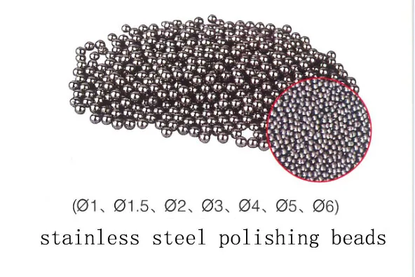 Free shipping Stainless Steel Round polishing ball Stainless Steel Burnishing Ball Jewelry Tumbling Media 400g