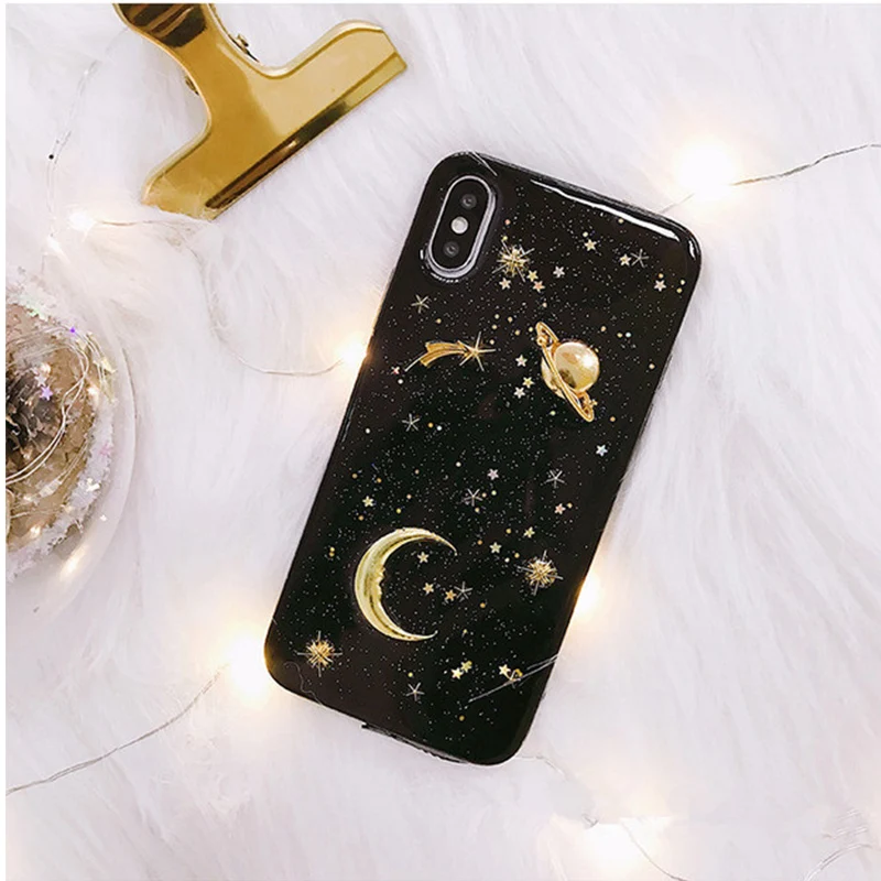 Dream блеск планета X Apple6 мобильный телефон оболочки IPhone6s/7 plus/8 личность Силиконовый