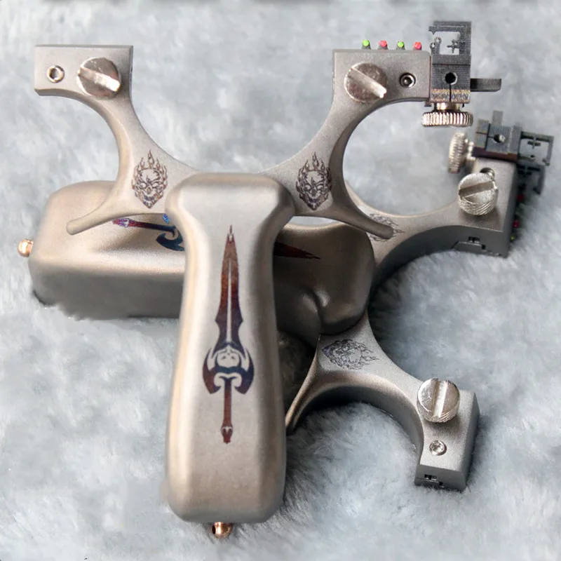 TC21 Рогатка из титанового сплава для улицы сильная профессиональная спортивная