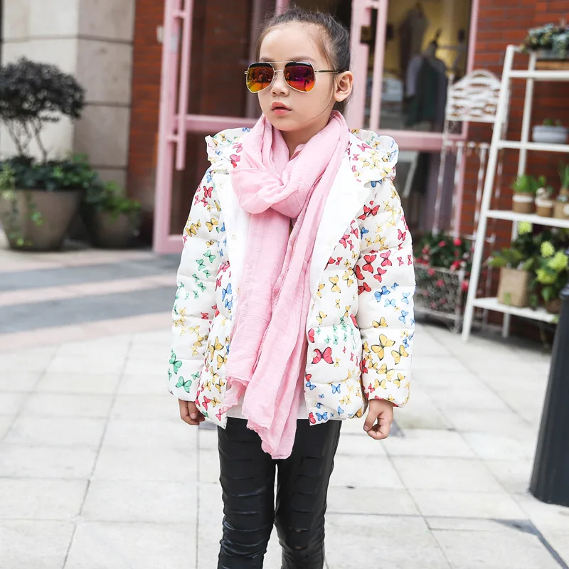 Зима теплая Дети ребенок мальчики девочки вниз куртка костюм установить толстый