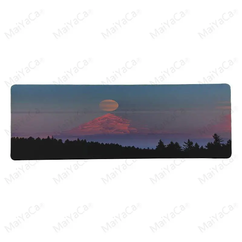 Lock Edge 30x80cm MaiYaCa Vapor wave коврик для мыши геймер игровые коврики размер для 30x80 см и 30x90 см игровые коврики для мыши - Цвет: Lock Edge 30x80cm