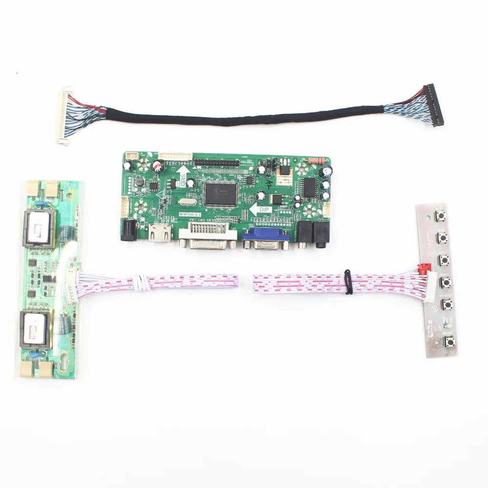 VGA HDMI DVI аудио ЖК-дисплей плата контроллера порт подключения типа c: совместим для