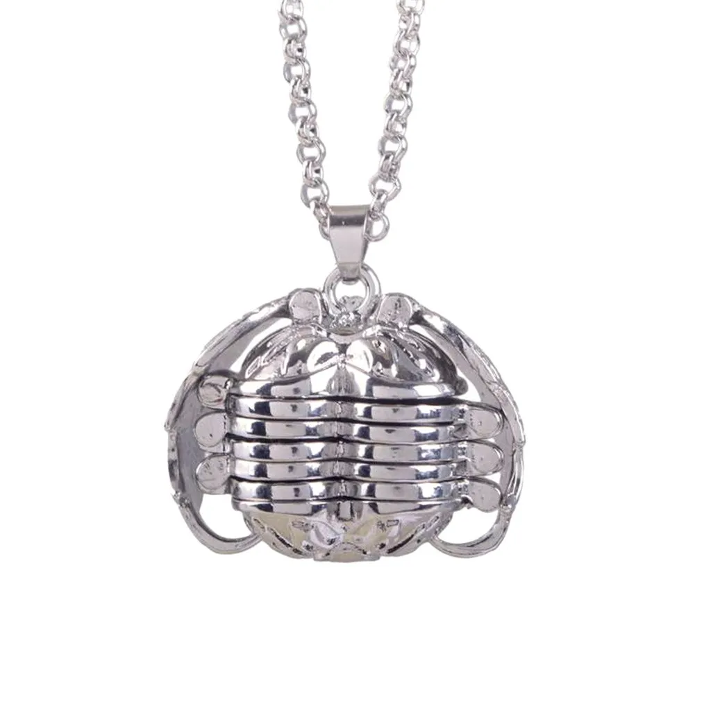 Волшебное фото кулон с памятью плавающий расширяющийся медальон ожерелье