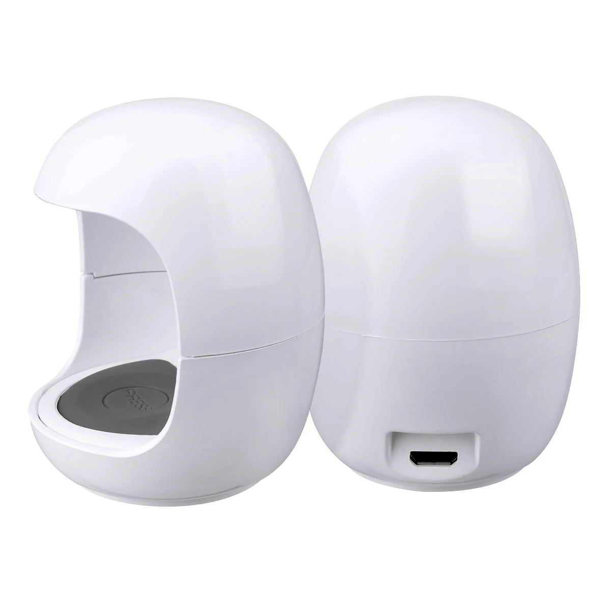 Monja дизайн ногтей 3 Вт УФ светодиодный лампы маленький в форме яйца USB гели для