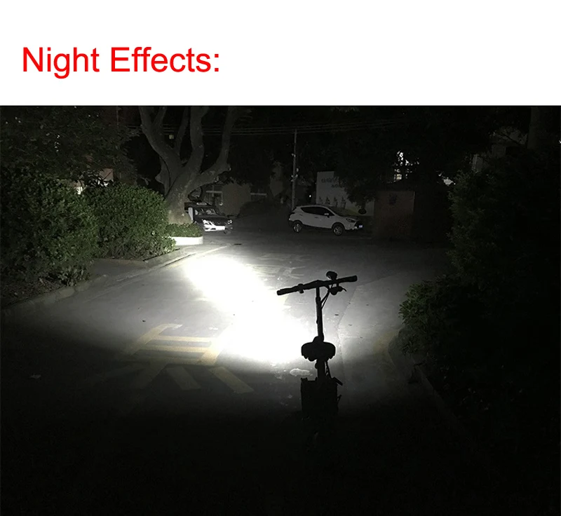 Светодиодный моторный Фонарь 12 в 80 для мотоцикла электрического велосипеда