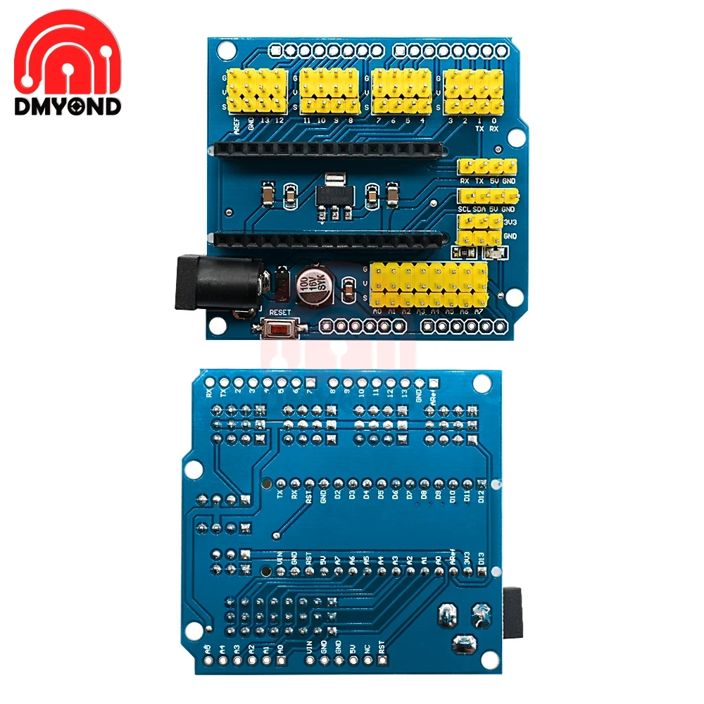 3 В NANO I/O IO датчик расширения щит модуль для Arduino UNO R3 Nano V3.0 контроллер совместимая