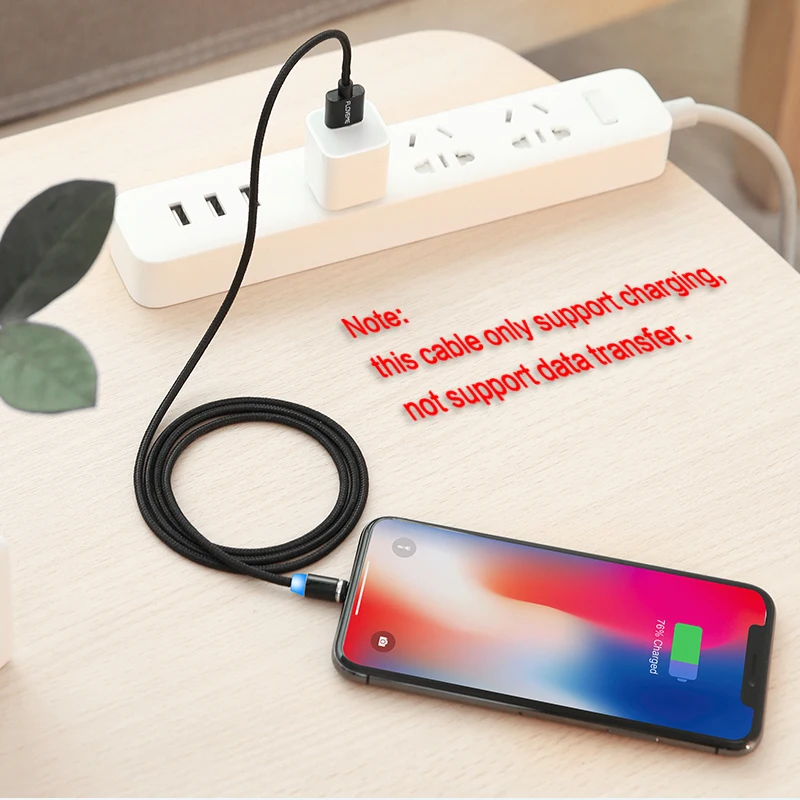 Магнитный зарядный кабель 1 м Micro USB для iPhone XR XS Max X 8 7 6 S магнитное зарядное