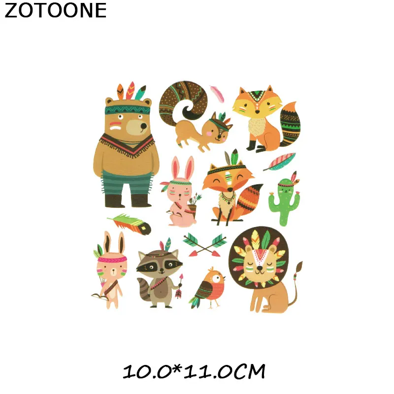 ZOTOONE гладить по письму набор патчей переводы для одежды DIY патч милые передачи