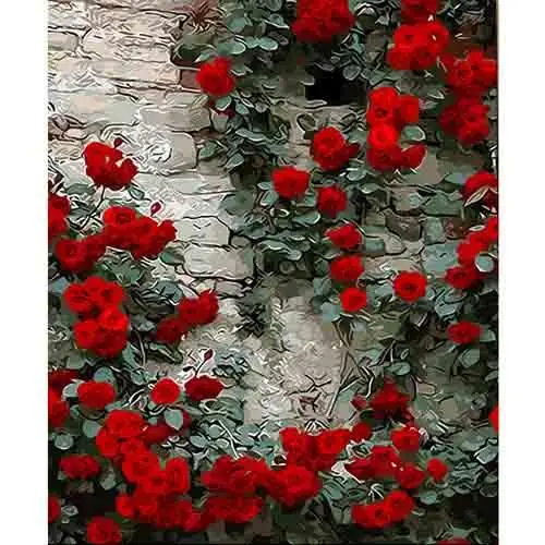 PH9507 BAISITE DIY акриловая живопись по номерам ручная роспись холст Современная Настенная картина для гостиной домашний декор настенная живопись - Цвет: PH9507