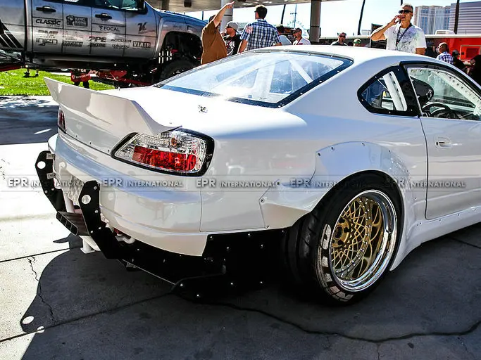 Задний спойлер для Nissan S15 Silvia из стекловолокна FRP комплект обрезанных деталей
