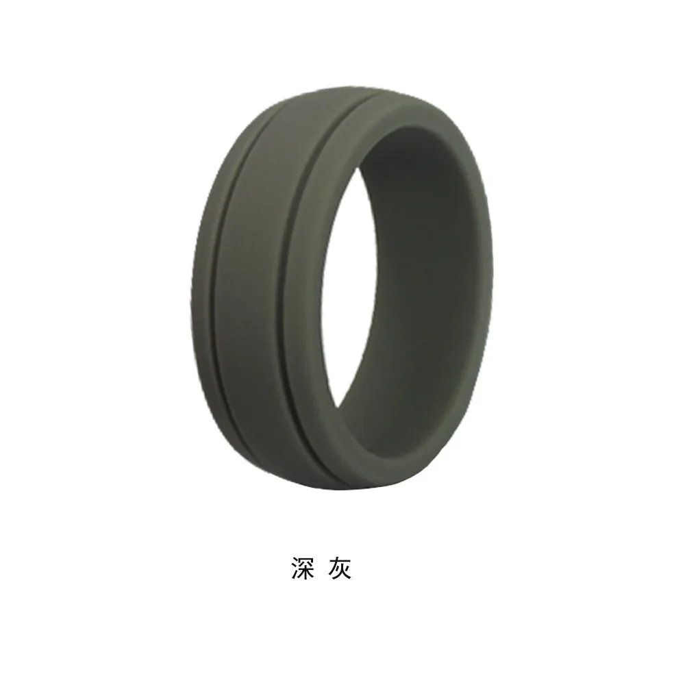 Новинка 2019 силиконовое кольцо на палец гибкое Гипоаллергенное обручальное