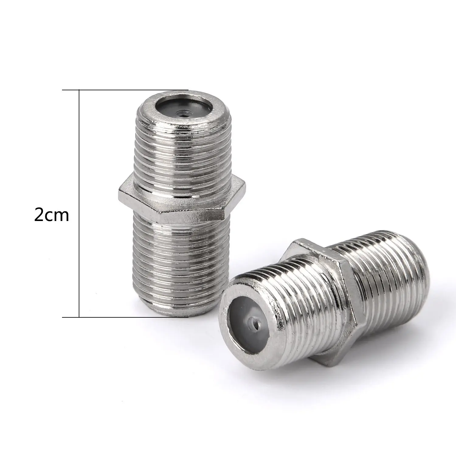 Адаптер-удлинитель для коаксиального кабеля 4 шт. из цинкового сплава |