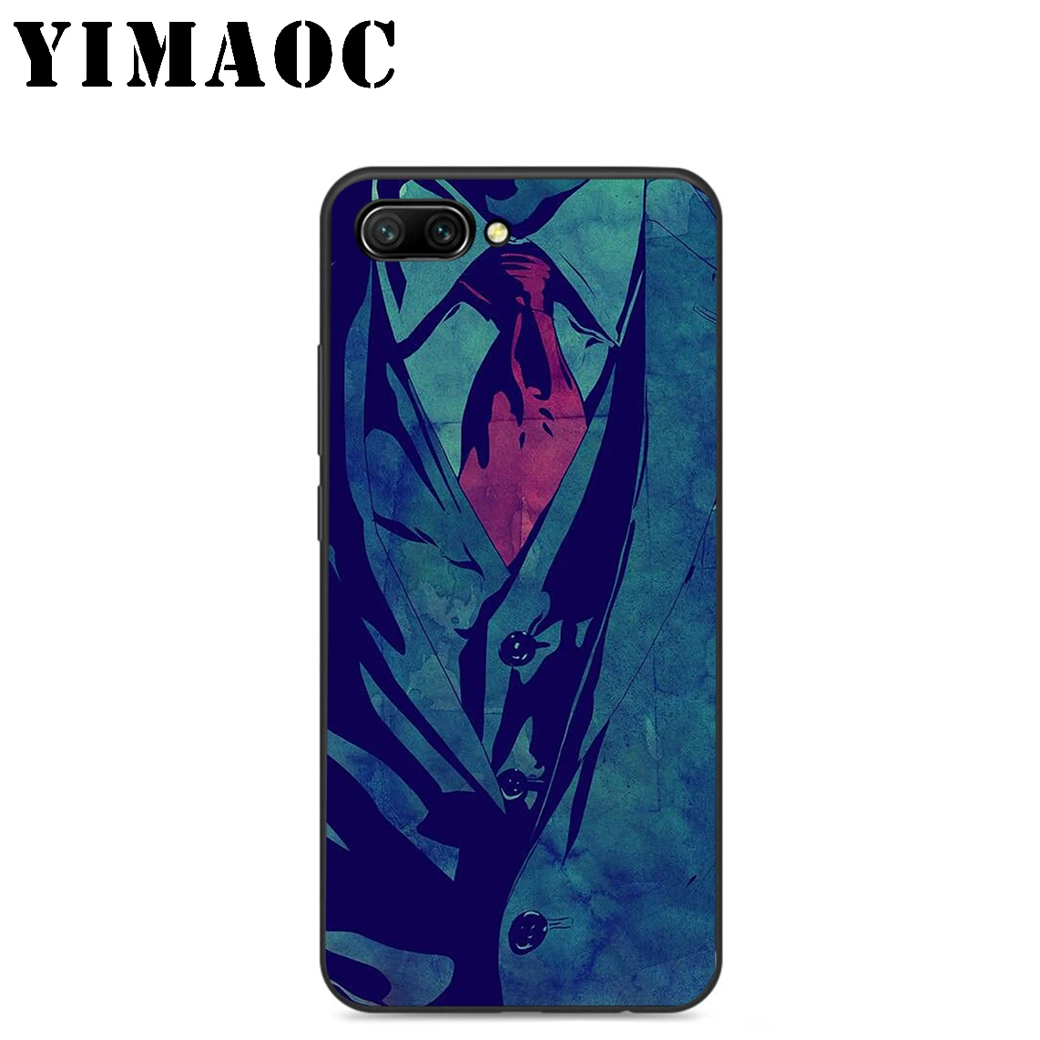 YIMAOC Галстук Человек Сексуальная Девушка Мягкий силиконовый чехол для huawei Honor mate 10