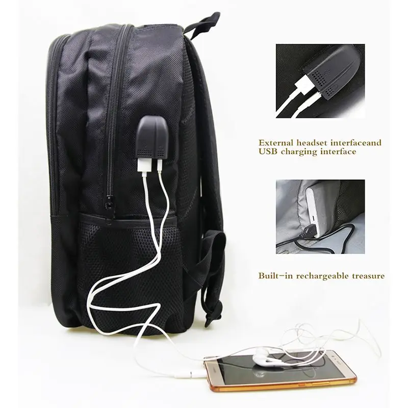 Рюкзак кошмар Пенни мудрый многофункциональный с USB зарядкой школьные ранцы для