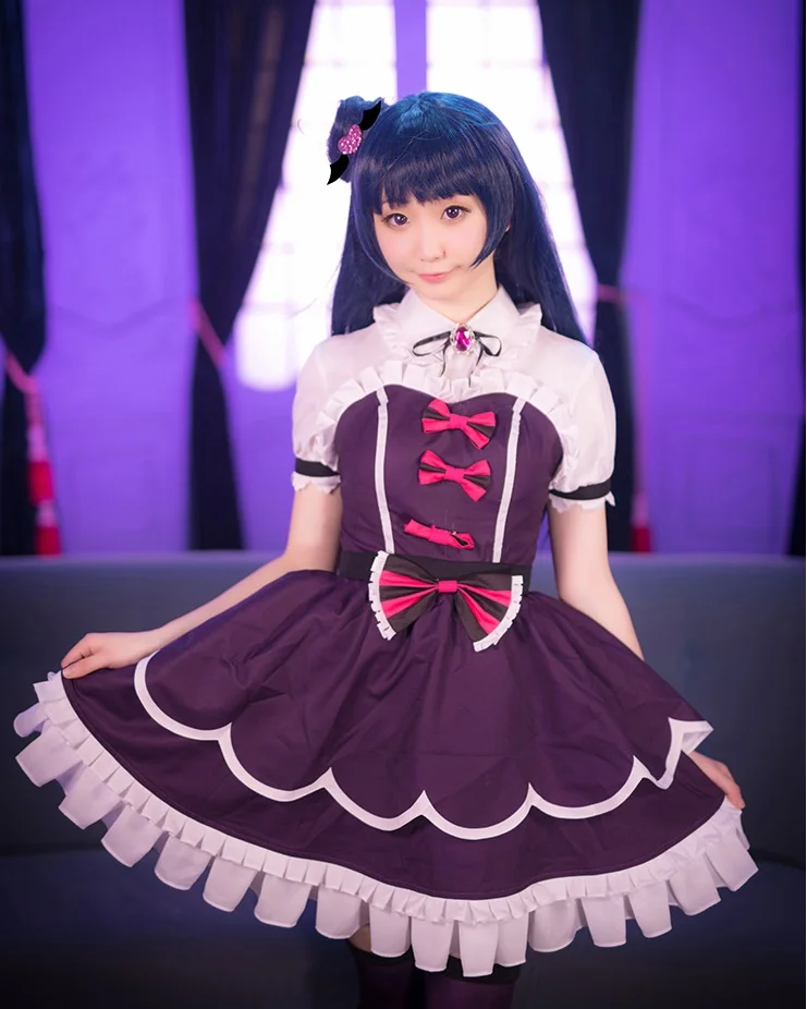 Аниме LoveLive! Солнечном свете! Love Live Sunshine Aqours Tsushima Yoshiko Косплей Костюм падший ангел